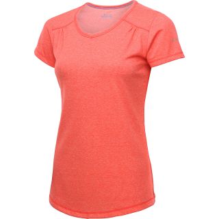 COLUMBIA Womens Thistle Ridge Short Sleeve T Shirt   Size Xl, Red Hibiscus