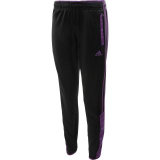adidas Womens SpeedTrick Soccer Pants   Size Small, Black/purple
