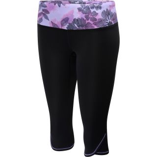 NEW BALANCE Womens Knee Capri Pants   Size Medium, Purple Cactus