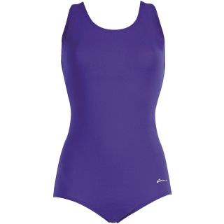Dolfin Candy Conservative One Piece Womens   Size 14, Purple (60553 290 14)