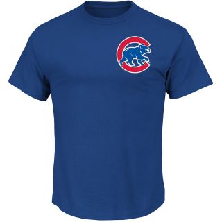 MAJESTIC ATHLETIC Mens Chicago Cubs Starlin Castro Player Name And Number T 