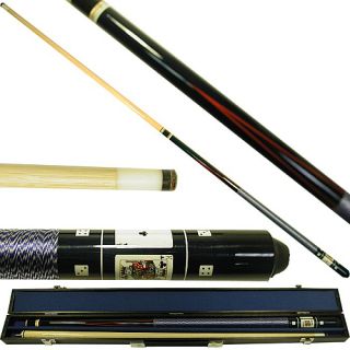 Trademark Global Black Royal Family Cue Stick   Includes Free Case (40 549BL)