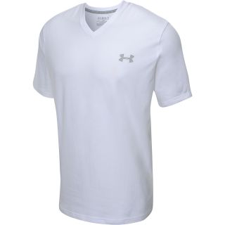 UNDER ARMOUR Mens Charged Cotton Short Sleeve V Neck T Shirt   Size Large,
