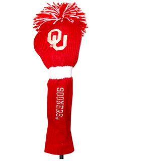 Team Golf University of Oklahoma Sooners Pom Pom Knit Head Covers (637556244635)