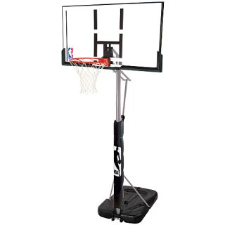 Spalding 72307PR NBA Acrylic 52 Inch Pro Glide Portable Basketball System