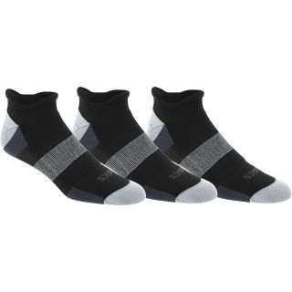 ASICS Intensity Low Cut Socks   3 Pack   Size Large, Black