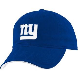 NFL Team Apparel Youth New York Giants Slouch Adjustable Team Color Girls Cap  