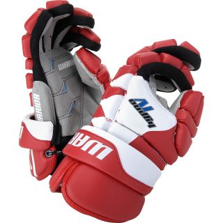 WARRIOR Mens Hypno 4 Lacrosse Gloves   Size 13, Red