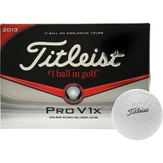 TITLEIST 2013 Pro V1x Golf Balls   12 Pack, White