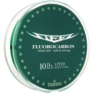 Daiwa Steez Flourocarbon Line   Size 16 Lbs, Green (0523006)