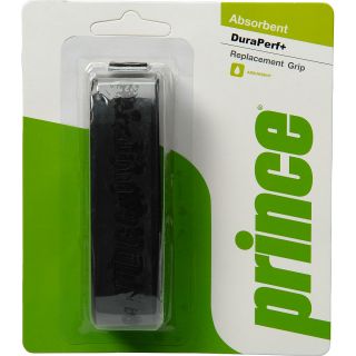 PRINCE DuraPerf+ Replacement Tennis Racquet Grip Tape, Black