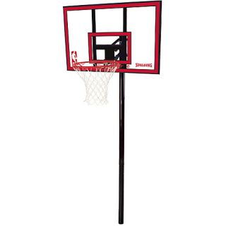 Spalding 88351 NBA Polycarbonate 44 Inch In Ground Basketball System (88351)