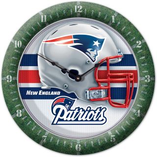 WINCRAFT New England Patriots Game Time Wall Clock