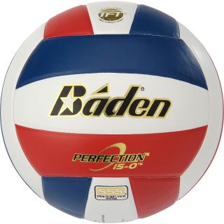BADEN Perfection 15 0 Official Size Volleyball, Red/white