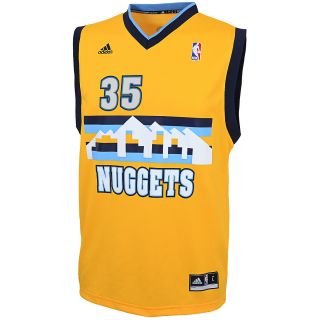 adidas Youth Denver Nuggets Kenneth Faried Alternate Replica Road Jersey   Size