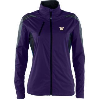Antigua Washington Huskies Womens Full Zip Discover Jacket   Size Small,