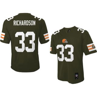 NFL Team Apparel Youth Cleveland Browns Trent Richardson Fashion Performance