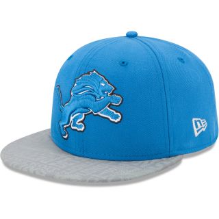 NEW ERA Mens Detriot Lions On Stage Draft 59FIFTY Fitted Cap   Size 7.375,