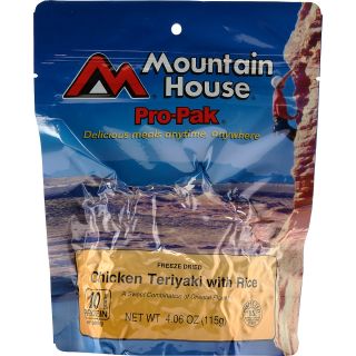 MOUNTAIN HOUSE Pro Pak Chicken Teriyaki with Rice Freeze Dried Food Pouch