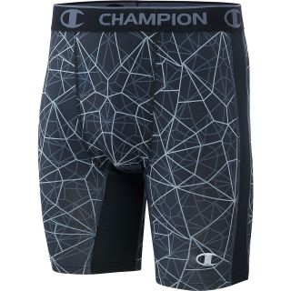 CHAMPION Mens Powerflex Compression Shorts   Size Xl, Black