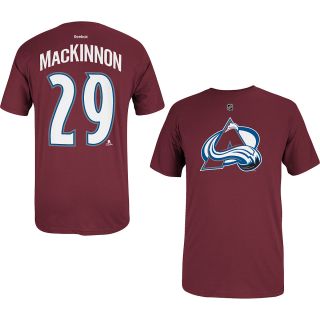REEBOK Mens Colorado Avalanche Nathan MacKinnon Premier Player Name And Number