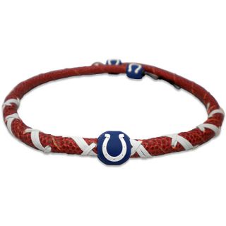 Gamewear Indianapolis Colts Classic Spiral Genuine Football Leather Necklace