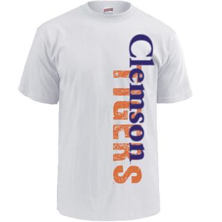 MJ Soffe Mens Clemson Tigers T Shirt   Size Small, Clemson Tigers White