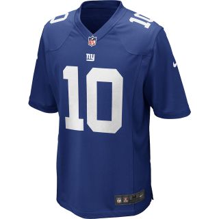 NIKE Mens New York Giants Eli Manning Game Team Color Jersey   Size Large,