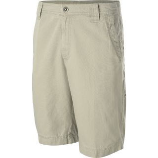COLUMBIA Mens Ultimate Roc Shorts   Size 36, Fossil