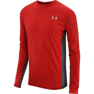 UNDER ARMOUR Mens HeatGear Flyweight Run Long Sleeve T Shirt   Size 2xl,