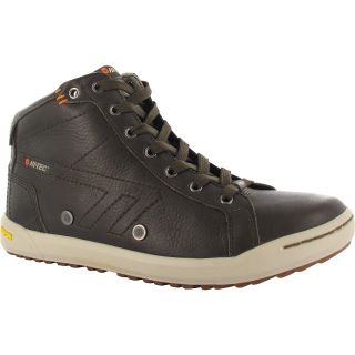 Hi Tec Sierra Mid Hiking Shoe Mens   Size 11.5, Dk Choclte/ston/burnt Org