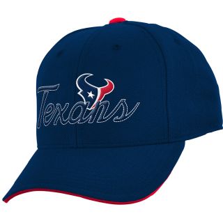 NFL Team Apparel Youth Houston Texans Structured Adjustable Cap   Size Youth