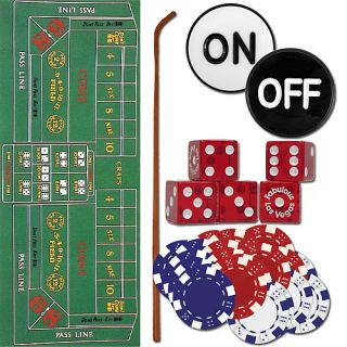 Trademark Global Craps Set   All the pieces to play NOW (10 3020 SET)