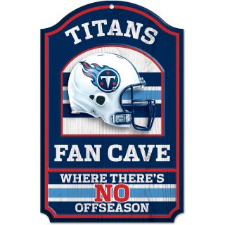 Wincraft Tennessee Titans Fan Cave 11x17 Wooden Sign (06140010)