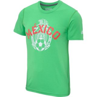 adidas Mexico World Cup Short Sleeve T Shirt   Size 2xl, Vivid Green