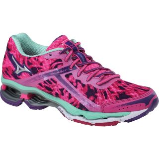 MIZUNO Womens Wave Creation 15 Running Shoes   Size 7.5, Pink/mint