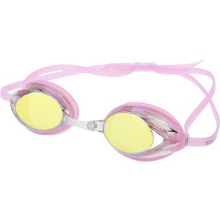 SPEEDO Womens Vanquisher Mirrored Goggles   Size Small, Pink
