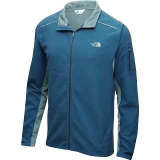 THE NORTH FACE Mens TKA 80 Full Zip Fleece   Size Small, Prussian Blue