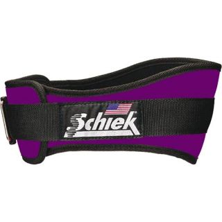 Schiek Nylon Lifting Belt   6 inch   Size Medium, Purple (2006 PRPL MED)