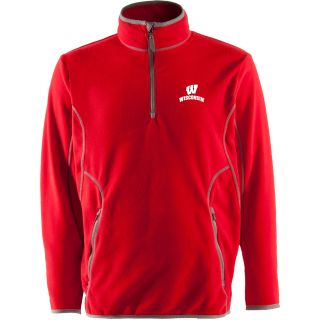 Antigua Mens Wisconsin Badgers Ice Pullover   Size XL/Extra Large, Badgers