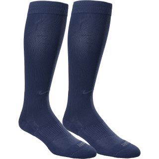 NIKE Mens Pro Compression Baseball Socks   2 Pack   Size Large, College Navy