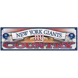Wincraft New York Giants Country 9x30 Wooden Sign (50613011)