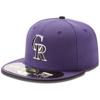 NEW ERA Mens Colorado Rockies Authentic Collection Alternate 2 59FIFTY Fitted