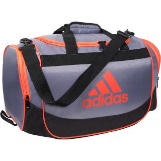 adidas Defender Duffle Bag   Small   Size Small, Tech Grey/infrared