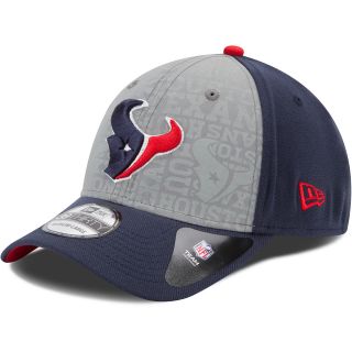 NEW ERA Mens Houston Texans 2014 Draft Reflective 39THIRTY Stretch Fit Cap  