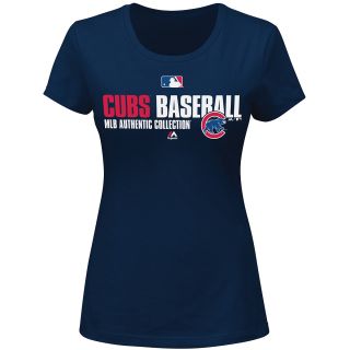 MAJESTIC ATHLETIC Womens Chicago Cubs Team Favorite Authentic Collection Short 