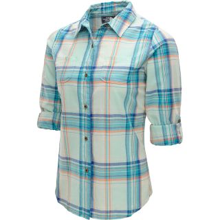 THE NORTH FACE Womens Alemany Plaid Long Sleeve Shirt   Size XS/Extra Small,