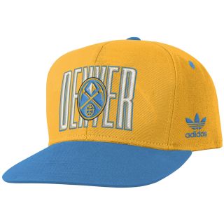 adidas Youth Denver Nuggets Lifestyle Team Color Snapback   Size Youth