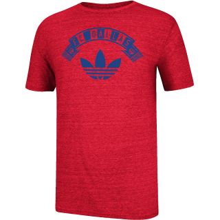 adidas Mens FC Dallas Tri Blend Represent Short Sleeve T Shirt   Size Xl, Red
