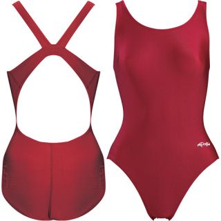 Dolfin HP Back Swim Suit Girls 22 28   Size 22, Maroon (7202L 270 22)